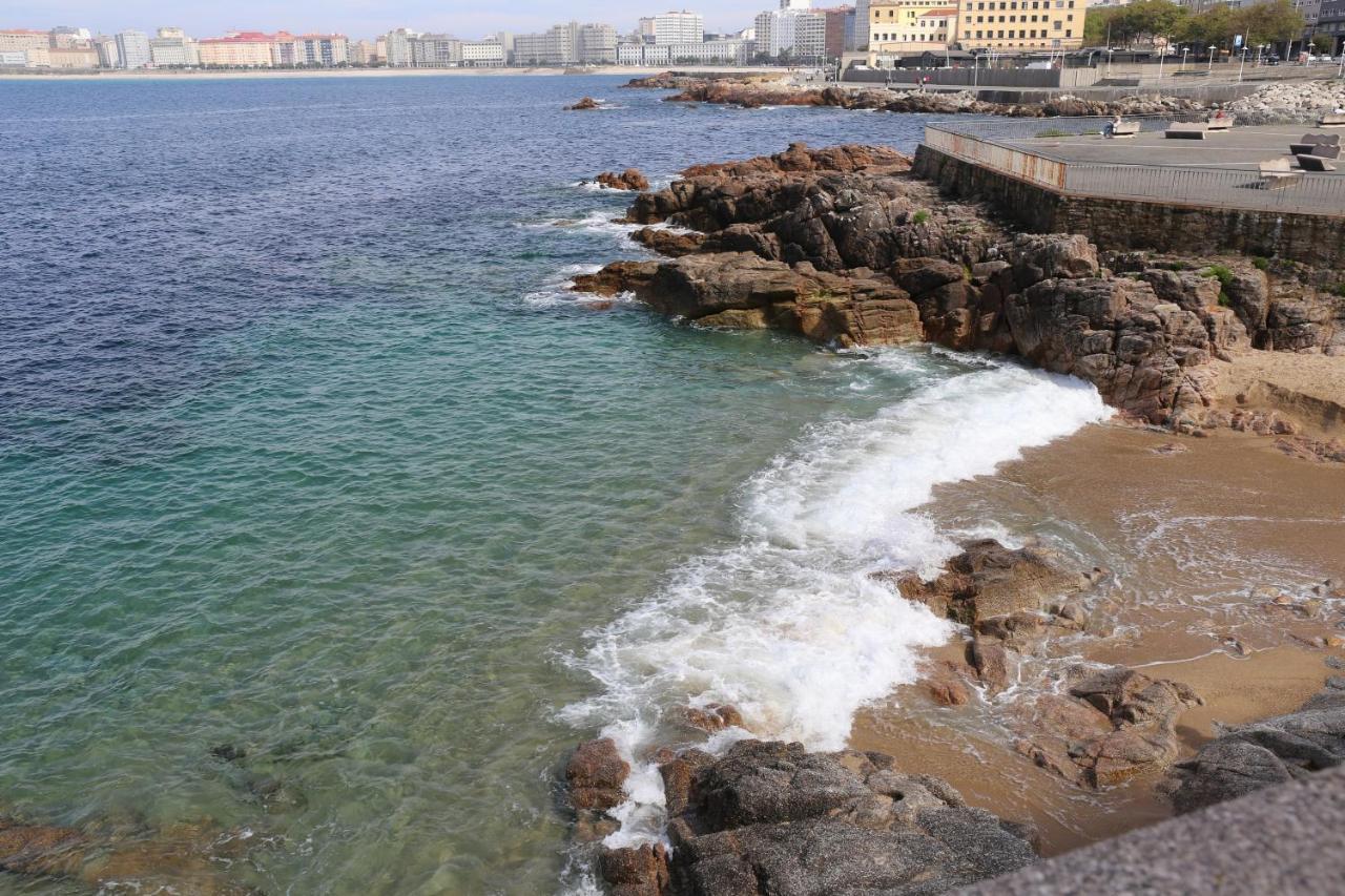 Apartamento Orzán playa A Coruña Exteriér fotografie